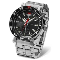 Vostok Europe Energia Rocket Herrenuhr mit Edelstahl-Armband, automatische Reserve,