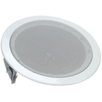 Hollywood DL-16, Wand- und Deckeneinbaulautsprecher, Ø161mm, 80W weiß