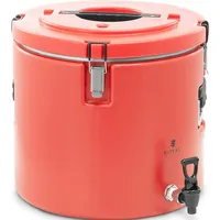 Royal Catering Thermobehälter Edelstahl Thermobox Warmhaltebehälter Speisen Ablasshahn 30