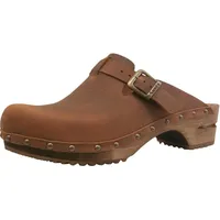 Sanita Wood-Kristel Open Clog Chestnut Gr.40 | Braun 40