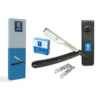SMI Rasiermesser mit Wechselklinge Barber Rasierer Bart Rasierer Rasier
