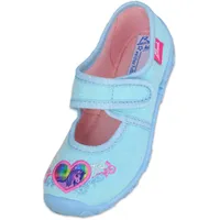 Beck Mädchen Darling Hausschuh, Blau, 25 EU