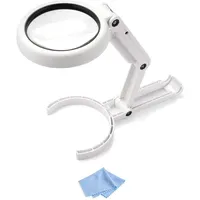 VELAMP 8 LED Hand- oder Tischleuchte mit Linse 5X