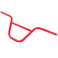 KHE BMX Lenker 9" Zoll rot Klemmung geriffelt nur