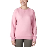CARHARTT CLARKSBURG CREWNECK SWEATSHIRT 104410 - foxglove heather -