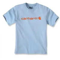 CARHARTT CORE LOGO T-Shirt S/S 103361 - moonstone S
