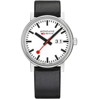 Mondaine MSE.40210.LBV Herrenuhr evo2 SBB Big-Date 40mm 3ATM