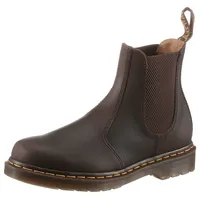 Dr. Martens 2976 Yellow Stitch Crazy Horse dark brown