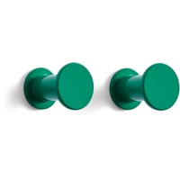 Hay Bolt Kleiderhaken, grün (2er-Set)