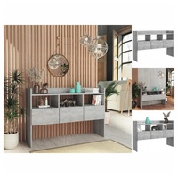 VidaXL Sideboard Betongrau 105x30x70 cm Holzwerkstoff