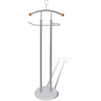 VidaXL Herrendiener Metall silber