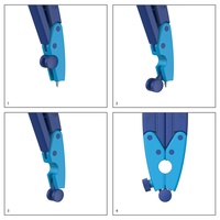Pelikan Zirkel griffix® blau