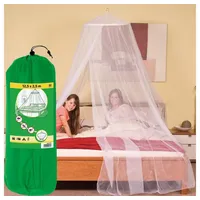 NutriTrust Moskitonetz Mücken Netz Double Polyester 12,5 x 2,5