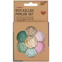 Folia Rocailles Perlen-Set Pastell