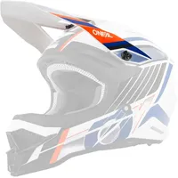 O'Neal Oneal 3Series Vision Helmschirm - Weiß/Schwarz/Orange