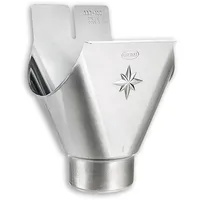 Grömo oval, titanzink 250/80 mit Stern, 62410