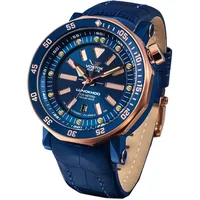Vostok Europe Herren Uhr mit Leder Armband 620E632