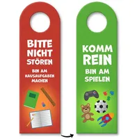 Speecheese Mache Hausaufgaben - Bin am Spielen Türhänger für