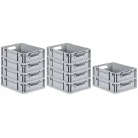 Proregal 10x Eurobox NextGen Grip | HxBxT 12x30x40cm |