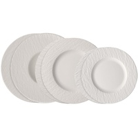 Villeroy & Boch Tellerset 6tlg. EC Manufacture Rock blanc
