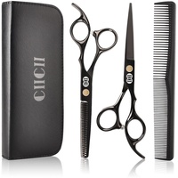 CIICII Friseurschere, Haarschneideschere Profi Set 6,7 Zoll (Haarschere &