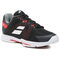 Babolat Herren Tennisoutdoorschuhe SFX3 ALL COURT, Black/Poppy Red, 42