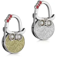 Kwmobile 2X Tisch Handtaschenhalter Haken - Faltbare Antirutsch Taschenhaken
