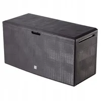 Kadax Gartenkiste, 290L, Dunkelbraun, 114 x 47 x 60