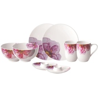 Villeroy & Boch Rose Garden Geschirr Set 8tlg., modernes