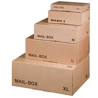 Smartboxpro Versandkarton MAIL-BOX 00069028 244x145x38mm XS, braun