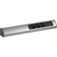 Bachmann Steckdosenleiste Casia 2 2 m Silber 3 St.