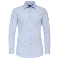 Venti Businesshemd VENTI Businesshemd uni blau 41