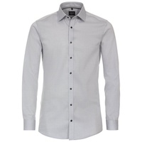 Venti Businesshemd VENTI Businesshemd uni grau 43
