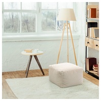 Home Deluxe Sitzsack Hocker COZY - Beige
