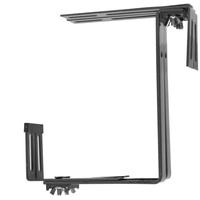 Trendline Trend Line Blumenkastenhalter 2-fach verstellbar Balkonkastenhalter Anthrazit