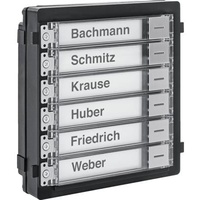 ABUS TVHS20020S Klingeltasten-Modul 6 Tasten, Edelstahl
