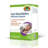 Sunlife Melatonin Kapseln hochdosiert - 1 x 30 Stück
