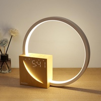 Blonbar 10W Nachttischlampe mit USB-Ladefunktion, Wake Up Licht Wecker