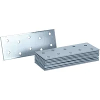Helpmate – 12 Stück 40x100 mm – Flachverbinder galvanisch