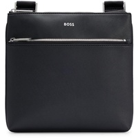 Boss Zair Umhängetasche Leder 26 cm schwarz