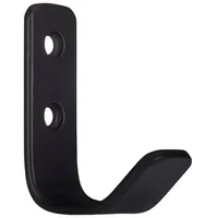 SOTech Garderobenhaken Alba Edelstahl Schwarz Matt