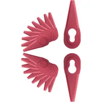 FANZTOOL Ersatzmesser-Set Rasentrimmer-Zubehör Rasentrimmermesser für FANZTOOL 20V Rasentrimmer 20Stk.