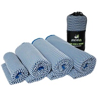 Pandoo Badetuch S blau 40,0 x 80,0 cm