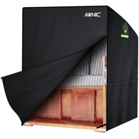 Awnic Strandkorb Schutzhülle Winterfest Strandkorbhülle Strandkorbhülle 2 Sitze Wasserdicht