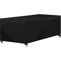 Woltu Abdeckung für Gartenmöbel, Rechteckig 180x120x74 cm, Abdeckhaube aus