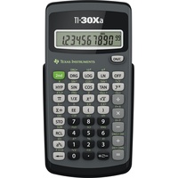 Texas Instruments Texas TI-30XA Schulrechner (Einzeiliges, 10-stelliges Display, Batteriebetrieb)