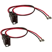 Tomzz Audio 7134-001 Lautsprecheradapter (2er Set) auf DIN kompatibel