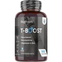 WeightWorld T Boost - Mit Zink, Maca Extrakt, Magnesium,