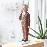 Kikkerland Solar Einstein, angetrieben von Sonnenstrahlen, perfekt für Bücherregal,