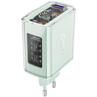 ACEFAST Ladegerät Handyladegerät GaN 65W 3 Ports (1xUSB, 2xUSB